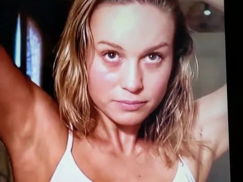 Brie Larson Cum Tribute 2